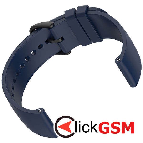 Techsuit - Watchband 22mm (W001) - Huawei Watch GT 2 (46mm)/GT 2 Pro/GT 3 Pro (46mm)/Ultimate, Xiaomi Watch S1 - Dark Blue