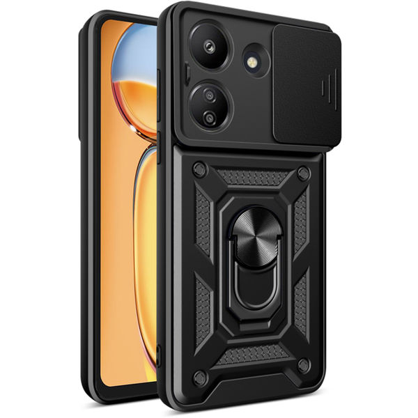 Techsuit - CamShield Series - Xiaomi Redmi 13C 4G / Poco C65 - Black