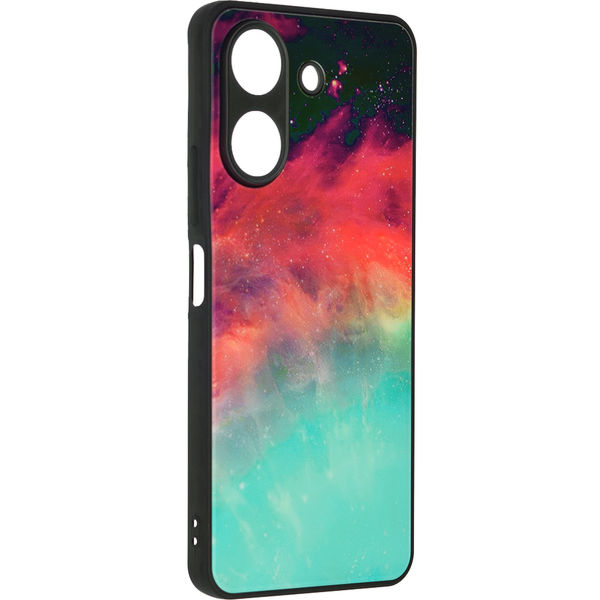 Techsuit - Glaze Series - Xiaomi Redmi 13C 4G / Poco C65 - Fiery Ocean