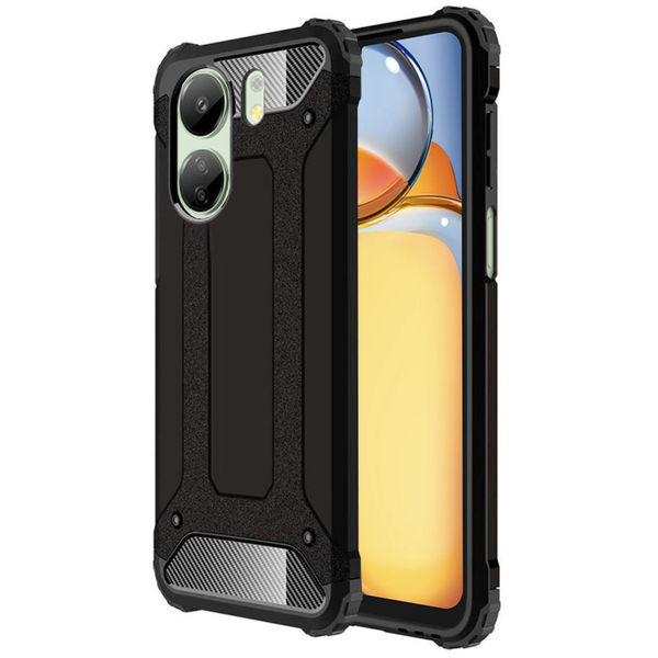 Techsuit - Hybrid Armor - Xiaomi Redmi 13C 4G / Poco C65 - Black