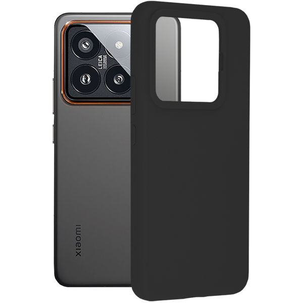 Techsuit - Soft Edge Silicone - Xiaomi 14 Pro - Black