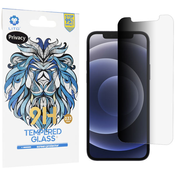 Lito - 2.5D Classic Glass - iPhone 12 / iPhone 12 Pro - Privacy