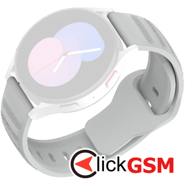 Techsuit - Watchband 20mm (W050) - Samsung Galaxy Watch 4/5/Active 2, Huawei Watch GT 3 (42mm)/GT 3 Pro (43mm) - Gray