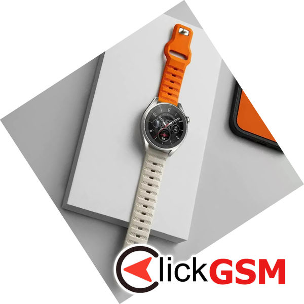 Techsuit - Watchband 22mm (W050) - Huawei Watch GT 2 (46mm)/GT 2 Pro/GT 3 Pro (46mm)/Ultimate, Xiaomi Watch S1 - Orange Beige
