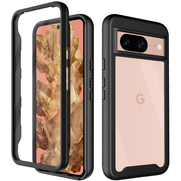 Techsuit - Defense360 Pro + Screen Protector - Google Pixel 8a - Black