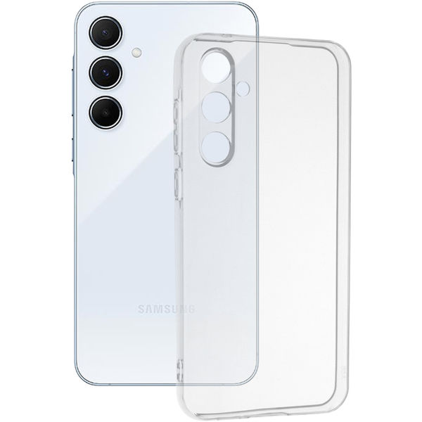 Techsuit - Clear Silicone - Samsung Galaxy A55 5G - Transparent
