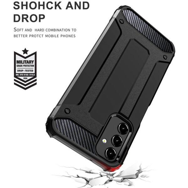 Techsuit - Hybrid Armor - Samsung Galaxy A55 5G - Black