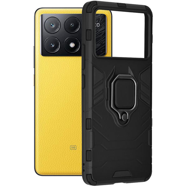 Techsuit - Silicone Shield - Xiaomi Poco X6 Pro - Black