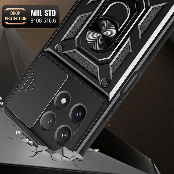 Techsuit - CamShield Series - Xiaomi Poco X6 Pro - Black