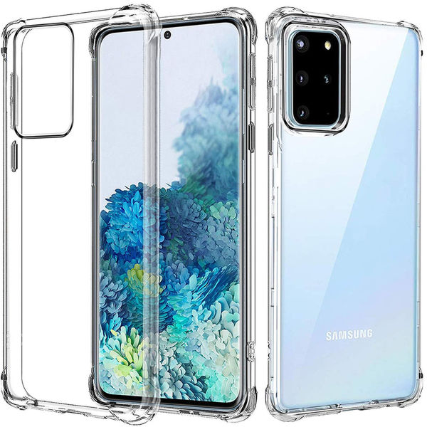 Techsuit - Shockproof Clear Silicone - Samsung Galaxy S20 Plus 4G / S20 Plus 5G - Clear