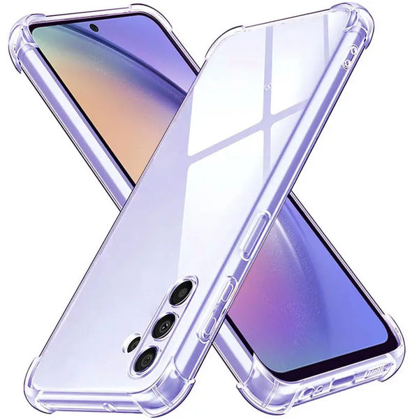 Techsuit - Shockproof Clear Silicone - Samsung Galaxy A54 - Clear