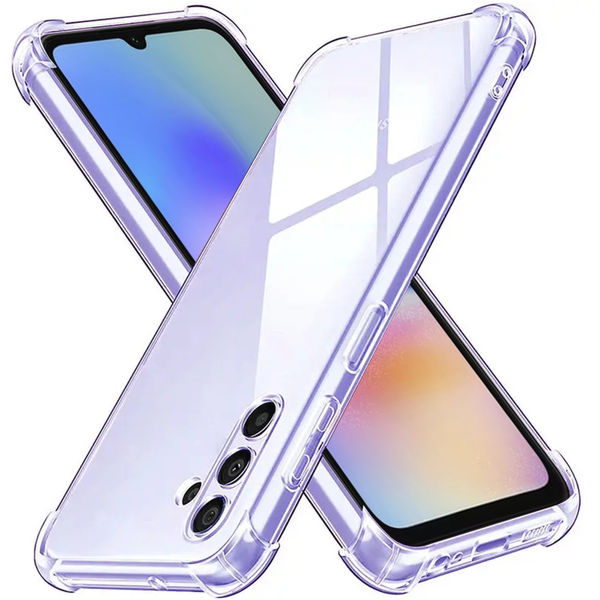 Techsuit - Shockproof Clear Silicone - Samsung Galaxy A05s - Clear