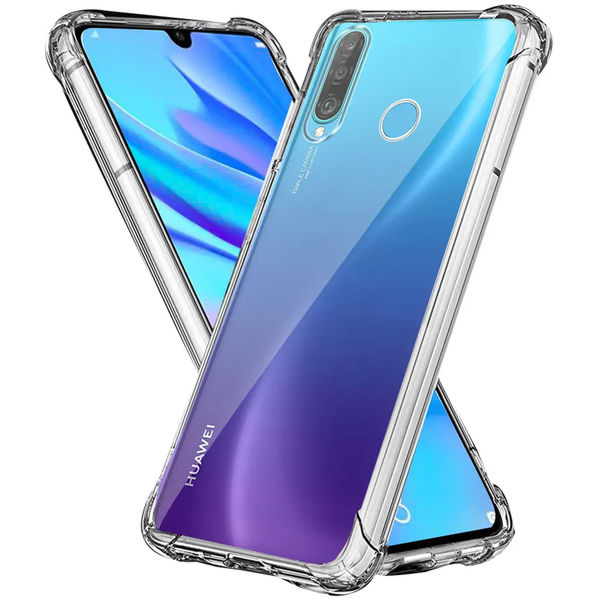 Techsuit - Shockproof Clear Silicone - Huawei P30 Lite / P30 Lite New Edition - Clear