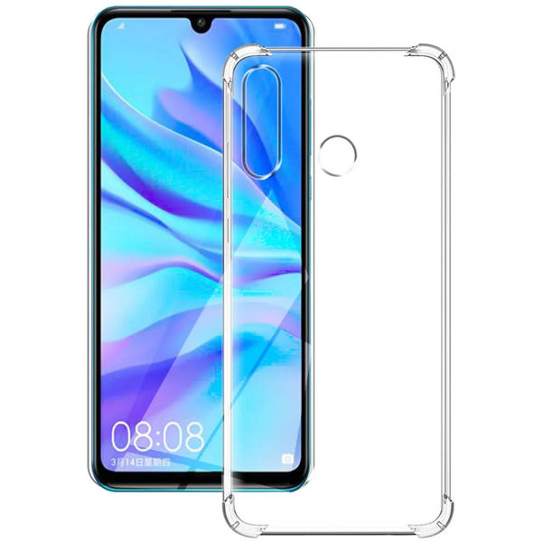 Techsuit - Shockproof Clear Silicone - Huawei P30 Lite / P30 Lite New Edition - Clear