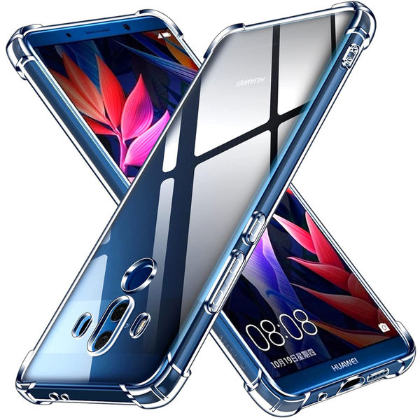 Techsuit - Shockproof Clear Silicone - Huawei Mate 10 Pro - Clear
