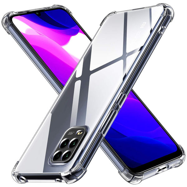 Techsuit - Shockproof Clear Silicone - Xiaomi Mi 10 Lite - Clear