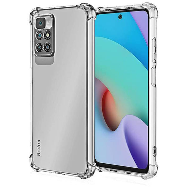 Techsuit - Shockproof Clear Silicone - Xiaomi Redmi 10 / Redmi 10 2022 - Clear