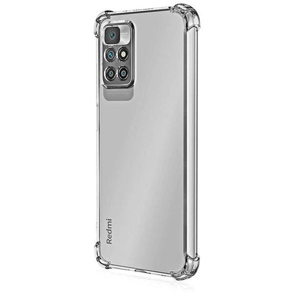 Techsuit - Shockproof Clear Silicone - Xiaomi Redmi 10 / Redmi 10 2022 - Clear