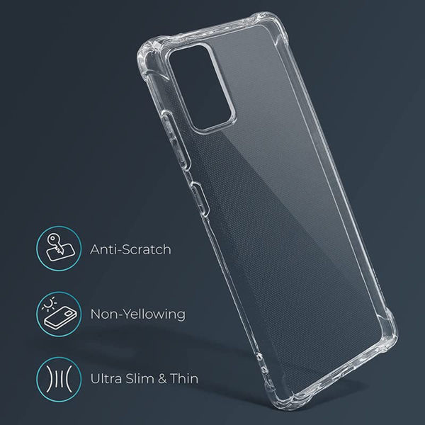 Techsuit - Shockproof Clear Silicone - Xiaomi Redmi 10 / Redmi 10 2022 - Clear