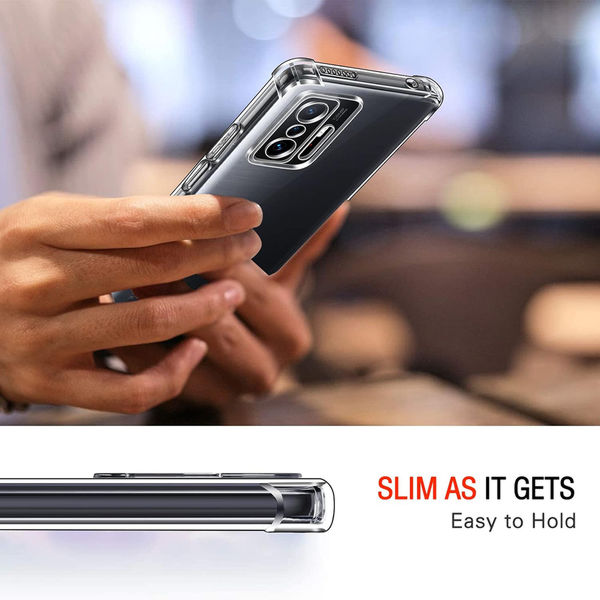 Techsuit - Shockproof Clear Silicone - Xiaomi 11T / 11T Pro - Clear