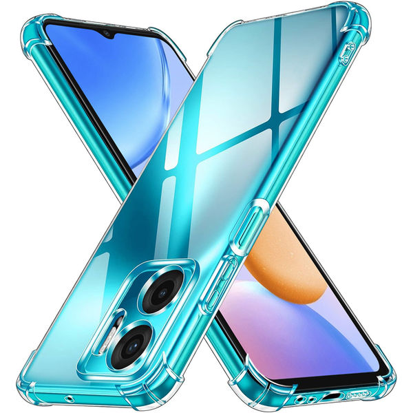 Techsuit - Shockproof Clear Silicone - Xiaomi Redmi 10 5G - Clear