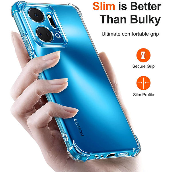 Techsuit - Shockproof Clear Silicone - Xiaomi Redmi 10 5G - Clear