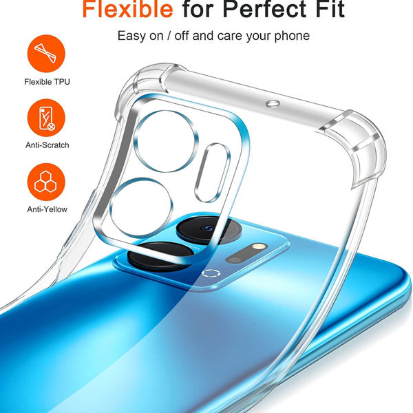 Techsuit - Shockproof Clear Silicone - Xiaomi Redmi 10 5G - Clear