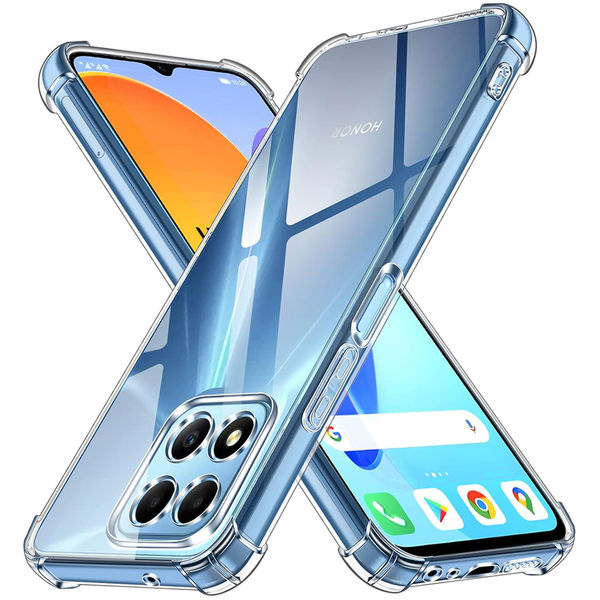 Techsuit - Shockproof Clear Silicone - Honor X6 / X8 5G / 70 Lite - Clear