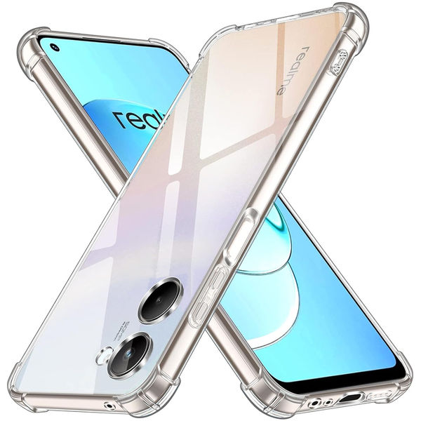Techsuit - Shockproof Clear Silicone - Realme 10 4G - Clear