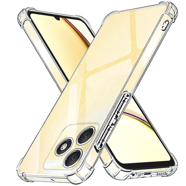 Techsuit - Shockproof Clear Silicone - Realme C53 - Clear