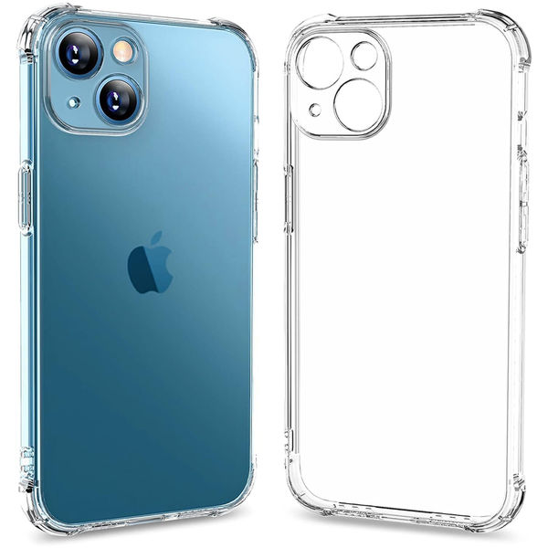 Techsuit - Shockproof Clear Silicone - iPhone 15 - Clear