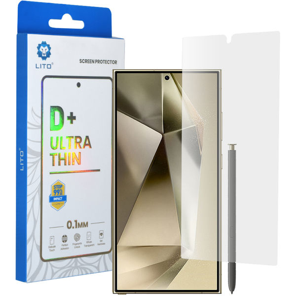 Lito - 2.5D Classic Glass Ultra Thin - Samsung Galaxy S24 Ultra - Clear