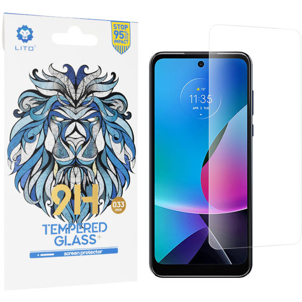 Lito - 2.5D Classic Glass - Motorola Moto G Play (2023) - Clear