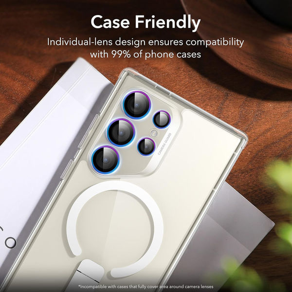 ESR - Lens Protector Tempered Glass - Samsung Galaxy S24 Ultra - Chromatic