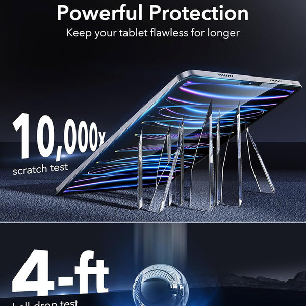 ESR - Armorite Screen Protector (2 pack) - iPad Air 4 / 5 (2020/2022) / iPad Pro 11 (2018 / 2020 / 2021 / 2022) - Clear