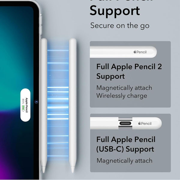 ESR - Classic Hybrid - iPad Air 13 (2024) - Clear Black