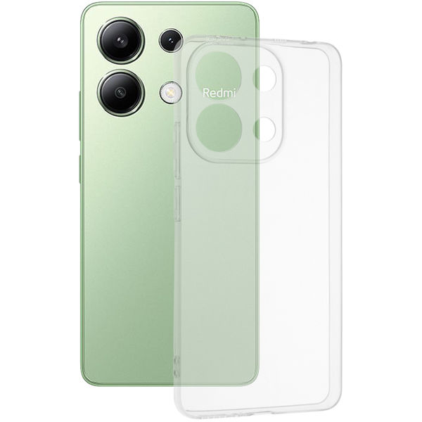 Techsuit - Clear Silicone - Xiaomi Redmi Note 13 4G - Transparent