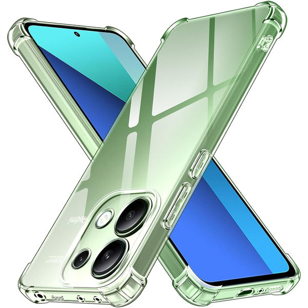 Techsuit - Shockproof Clear Silicone - Xiaomi Redmi Note 13 4G - Clear