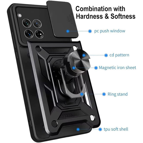 Techsuit - CamShield Series - OnePlus 12 - Black