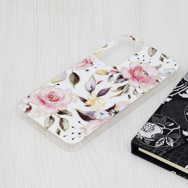 Techsuit - Marble Series - Samsung Galaxy A35 5G - Chloe White