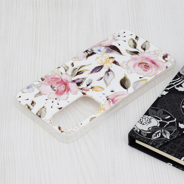 Techsuit - Marble Series - Samsung Galaxy A35 5G - Chloe White