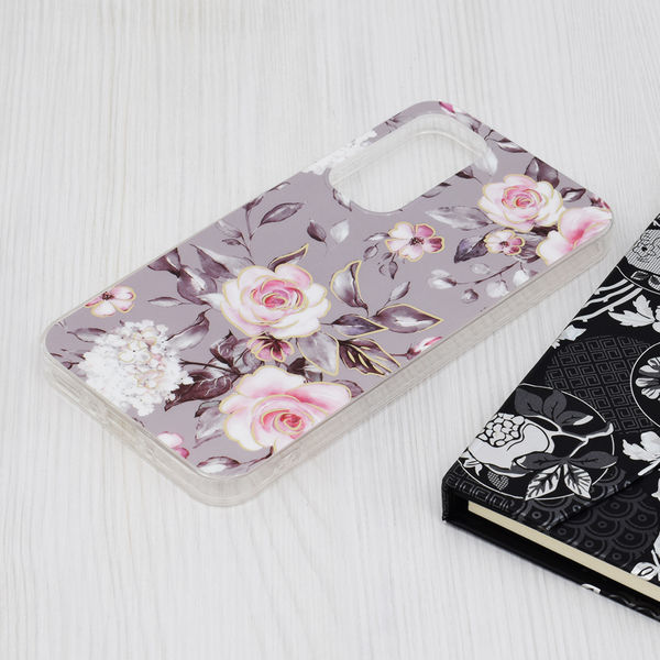 Techsuit - Marble Series - Samsung Galaxy A35 5G - Bloom of Ruth Gray