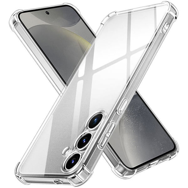 Techsuit - Shockproof Clear Silicone - Samsung Galaxy S24 Plus - Clear