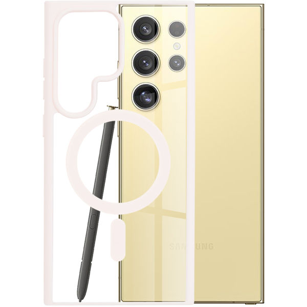 Techsuit - MagSafe Pro - Samsung Galaxy S24 Ultra - Nude Pink