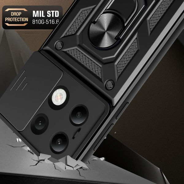 Techsuit - CamShield Series - Xiaomi Redmi Note 13 4G - Black