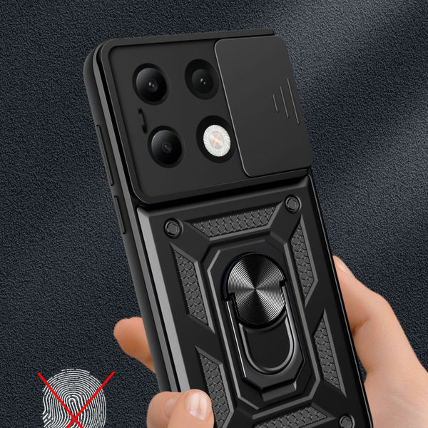 Techsuit - CamShield Series - Xiaomi Redmi Note 13 4G - Black