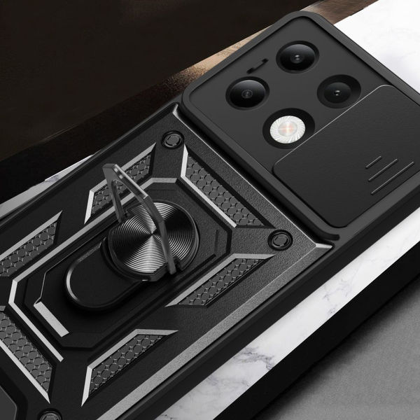 Techsuit - CamShield Series - Xiaomi Redmi Note 13 4G - Black