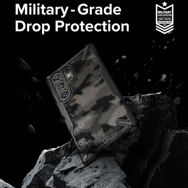 Ringke - Fusion X - Samsung Galaxy S24 Ultra - Black