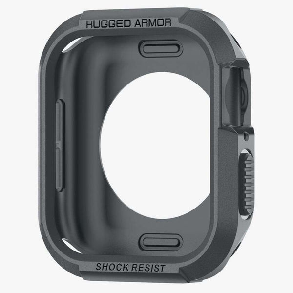 Spigen - Rugged Armor - Apple Watch 4 / 5 / 6 / SE / SE 2 / 7 / 8 / 9 (44mm/45mm) - Dark Grey