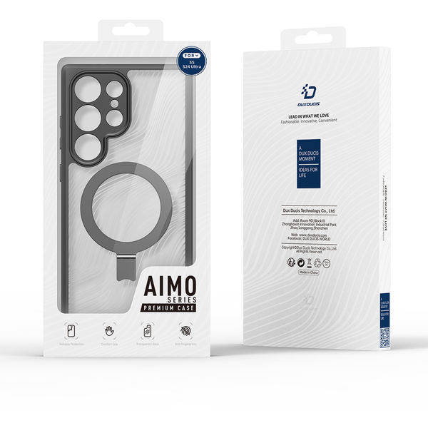 Dux Ducis - Aimo MagSafe Magnetic Stand - Samsung Galaxy S24 Ultra - Black
